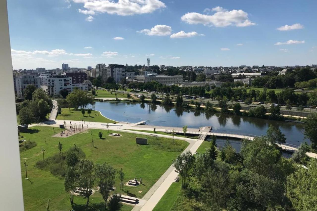 Le Rio, Appartement Avec Terrasse & Parking Rennes Luaran gambar
