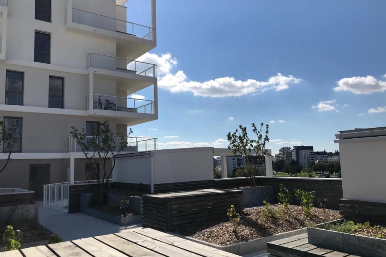 Le Rio, Appartement Avec Terrasse & Parking Rennes Luaran gambar