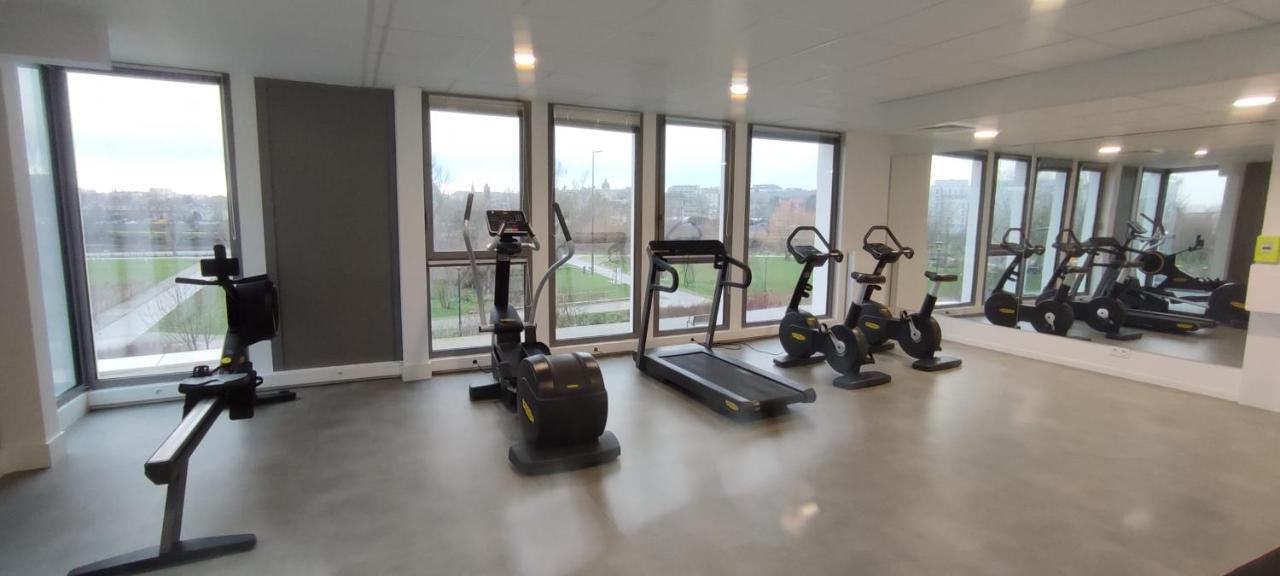 Le Rio, Appartement Avec Terrasse & Parking Rennes Luaran gambar