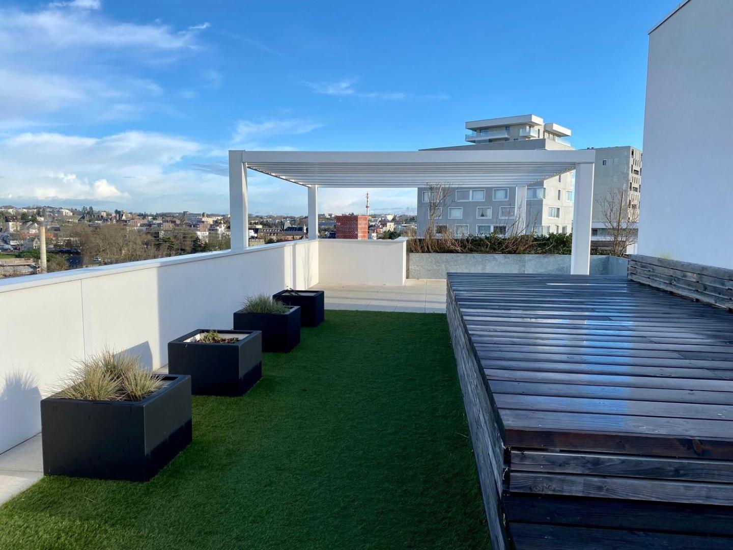 Le Rio, Appartement Avec Terrasse & Parking Rennes Luaran gambar